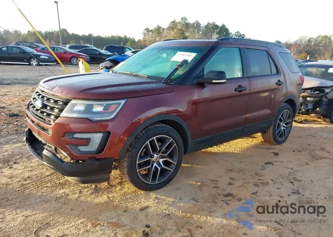 2016 Ford Explorer Sport from USA, damaged, VIN 1FM5K8GT0GGC25174